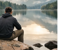 Calm reflection and healing